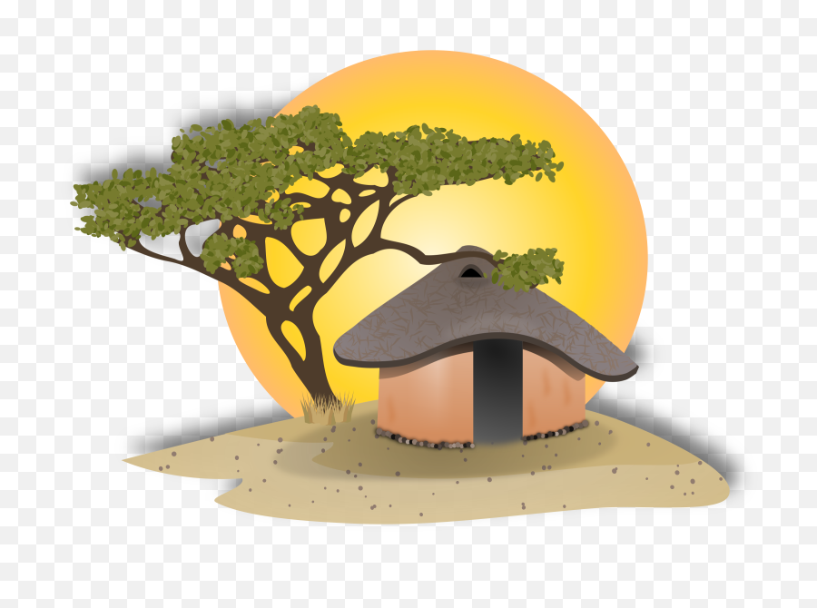 Png Free Transparent Cabin - African House Png,House Cartoon Png