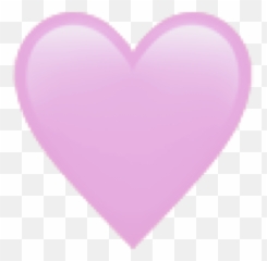 Heart Aesthetic Pastel Kawaii Sticker By - Light Purple Heart Emoji Png,Pink Heart Emoji Png