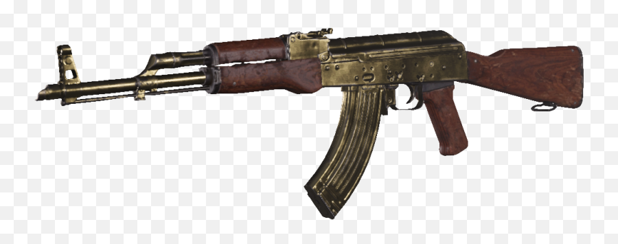 Gold Ak 47 Png 9 Image - Ak 47 From Critical Ops,Ak 47 Png