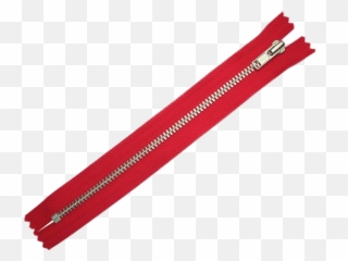 Red Closed Zipper Transparent Png - Cierres En Png,Zipper Transparent