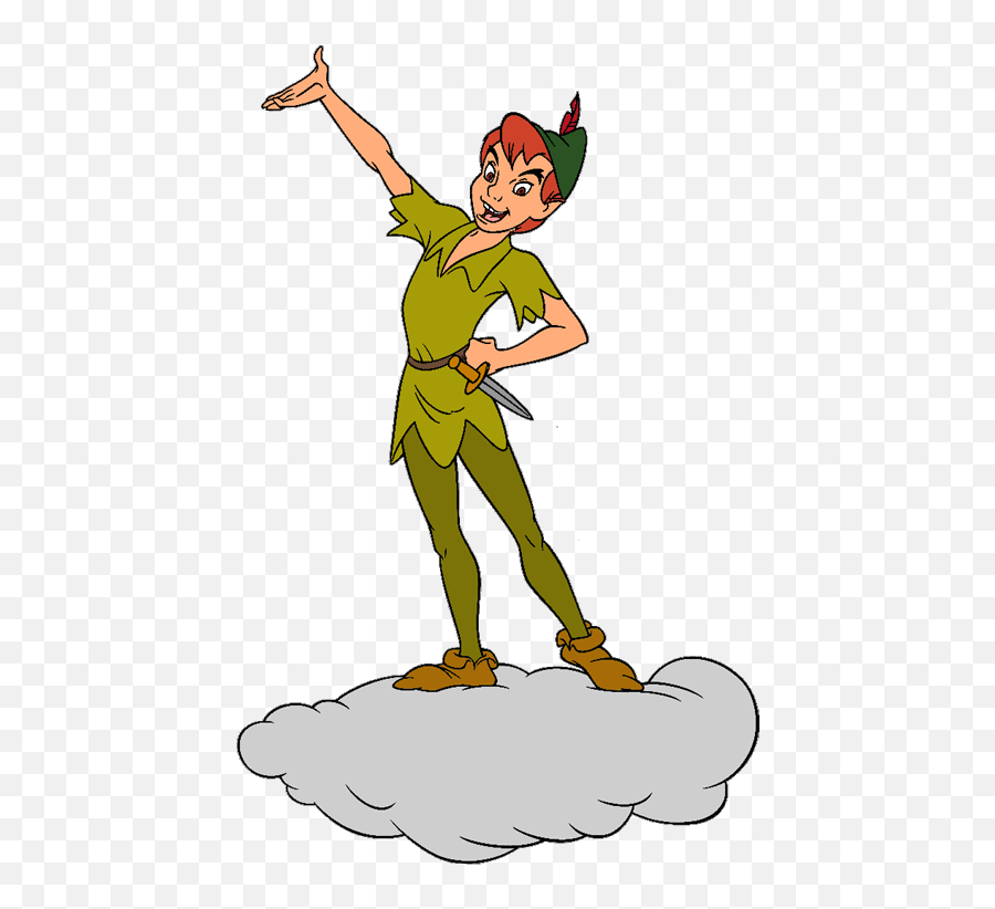 Peter Pan Clip Art - Clip Art Peter Pan Png,Peter Pan Silhouette Png