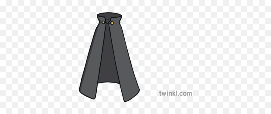 Cloak Illustration - Full Length Png,Cloak Png