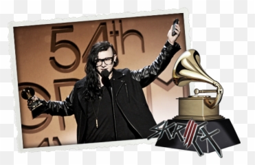 Skrillex Wins 3 Grammys - 56th Annual Grammy Awards Png,Skrillex Png