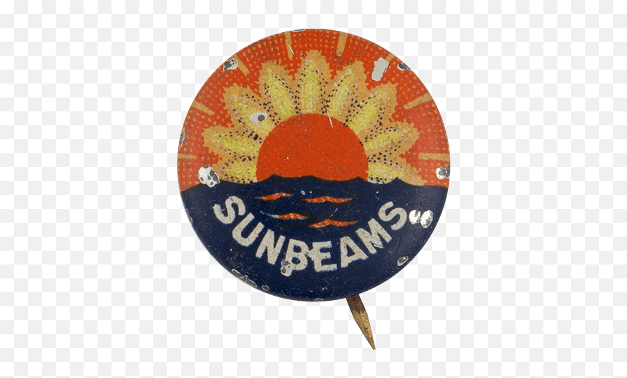Sunbeams Sunflower Busy Beaver Button Museum - Badge Png,Sunbeams Png