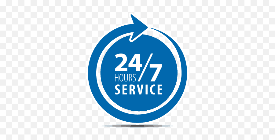 24 - 24 7 Cleaning Services Png,24/7 Logo