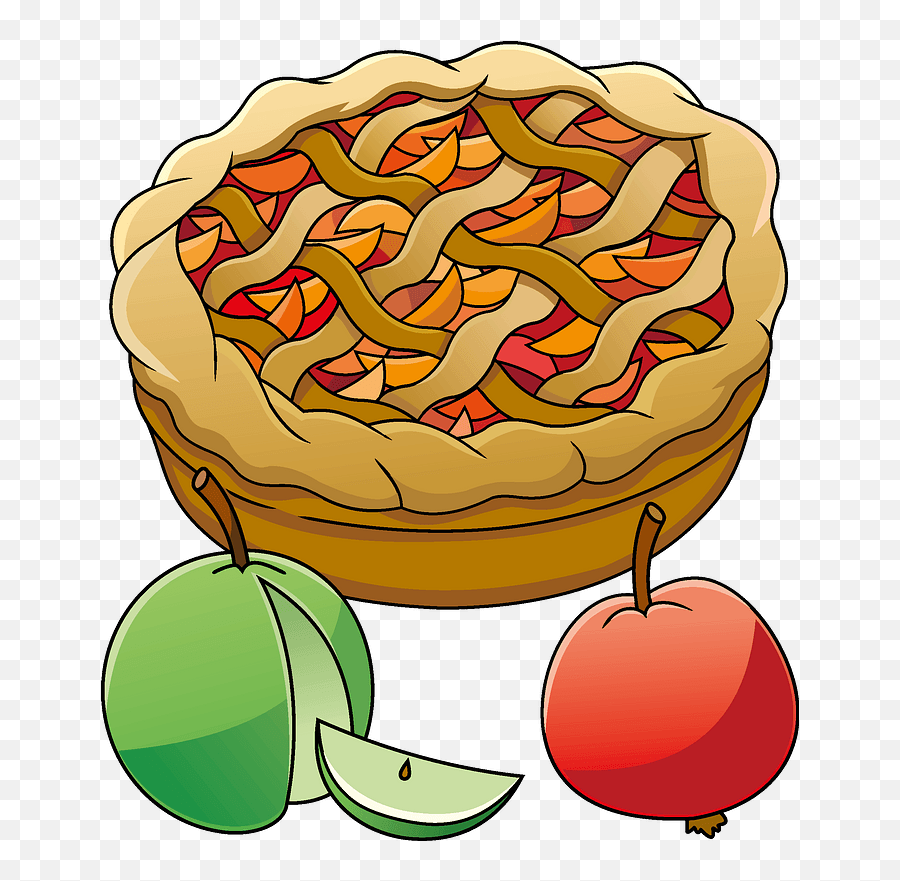 Apple Pie Clipart - Cherry Pie Png,Pie Clipart Png