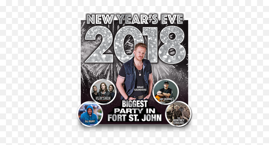 New Years Eve 2018 Chances Casino Fort St John Bc - Photo Caption Png,New Years Party Hat Png