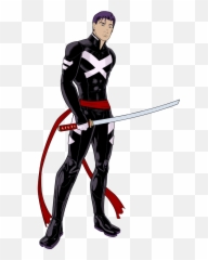 X Men Psylocke Male Transparent Png - Male Psylocke Art,Psylocke Png