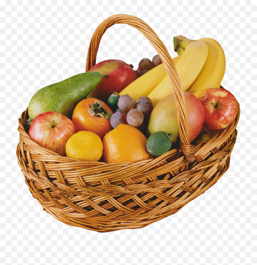 Fruit Basket Png Clipart - Fruit Basket Images Png,Fruits Png