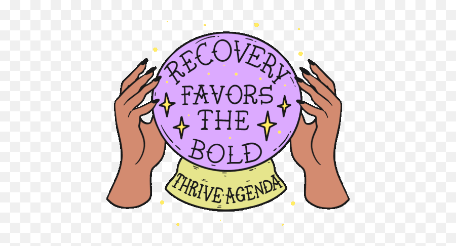 Recovery Favors The Bold Thrive Agenda Gif - Recoveryfavorsthebold Thriveagenda Crystalball Discover U0026 Share Gifs Dot Png,Icon Favors