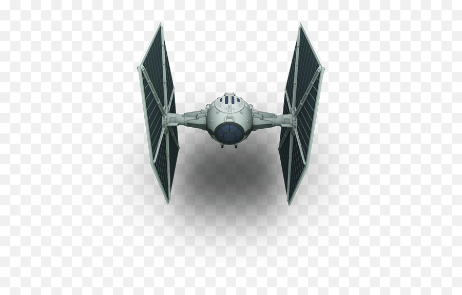 Star Wars Vehicles Iconset Tie Fighter Top View Png X - wing Vs Tie Fighter Icon