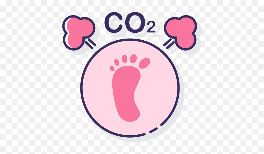 Carbon Footprint - Free Ecology And Environment Icons Dot Png,Foot Print Icon