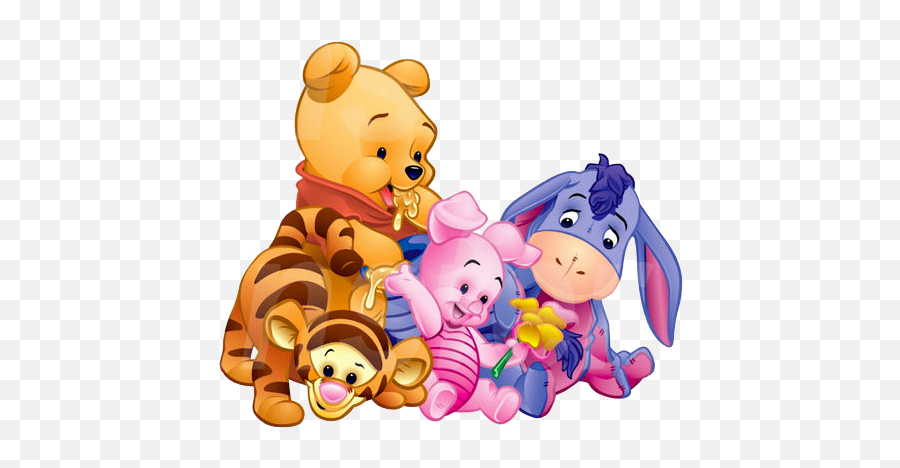 Winnie Pooh Bebe Y Piglet Png 2 Image - Baby Winnie The Pooh Characters,Piglet Png