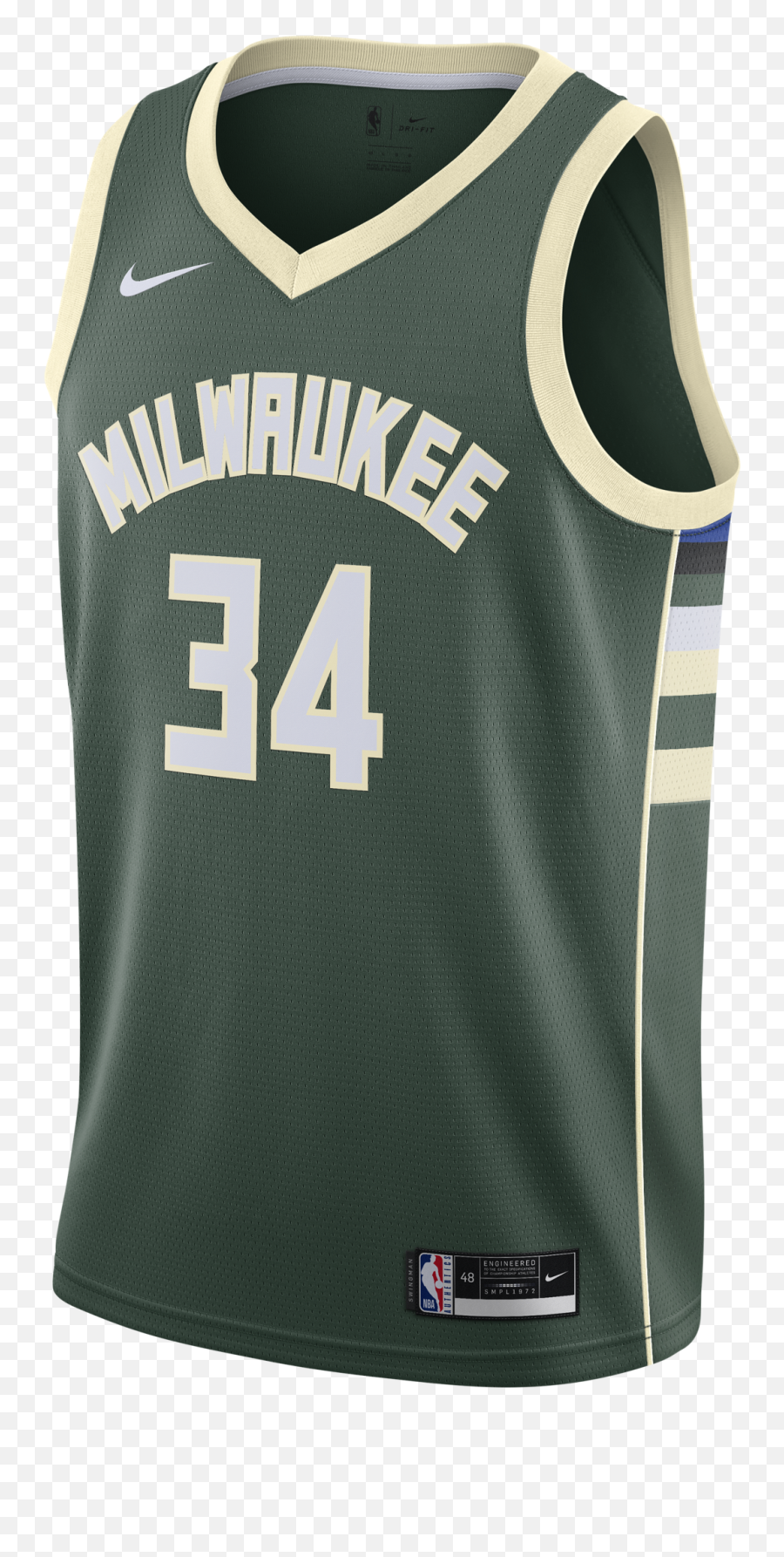 Nike Nba Milwaukee Bucks Icon Edition - Milwaukee Bucks Jersey 2021 Png,Nba Icon Jersey