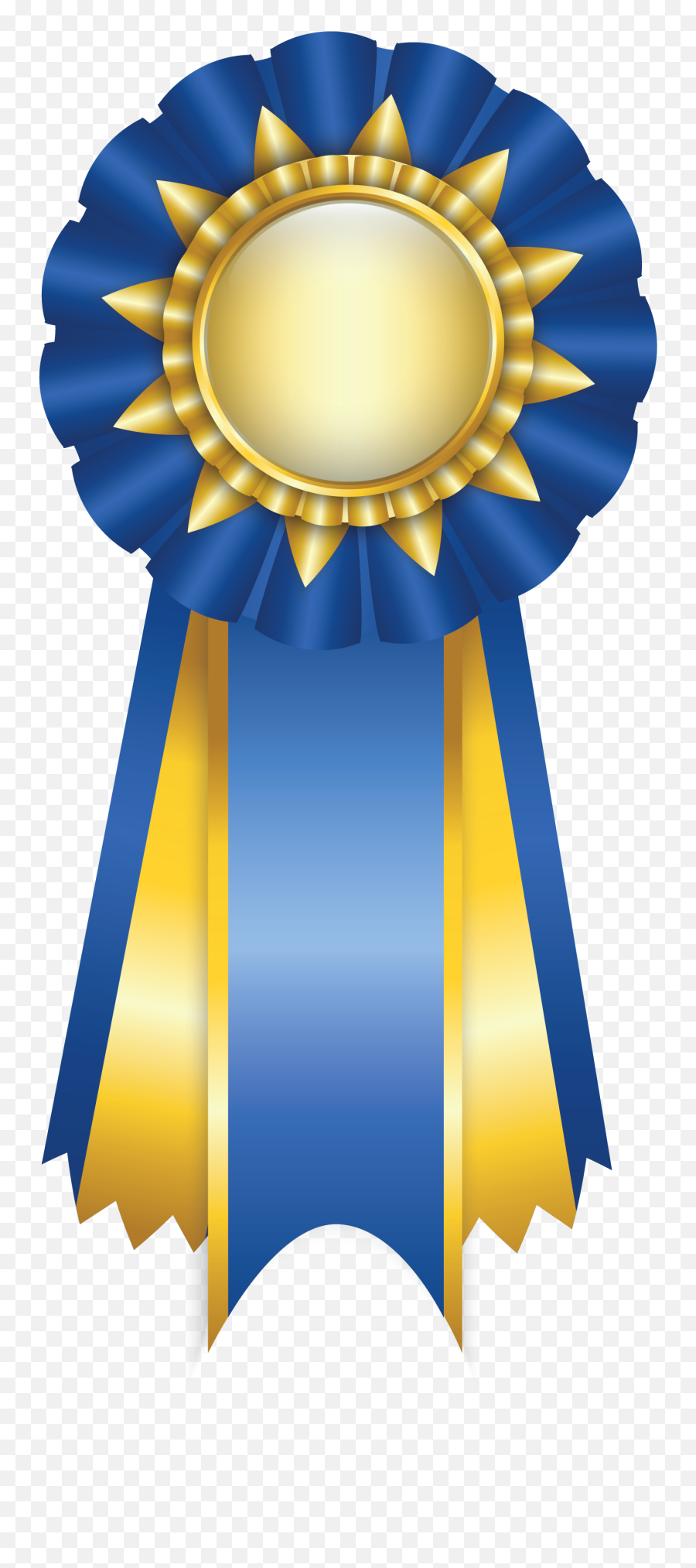 Pin By Sutprangpit - Blue And Gold Ribbon,Certificate Png