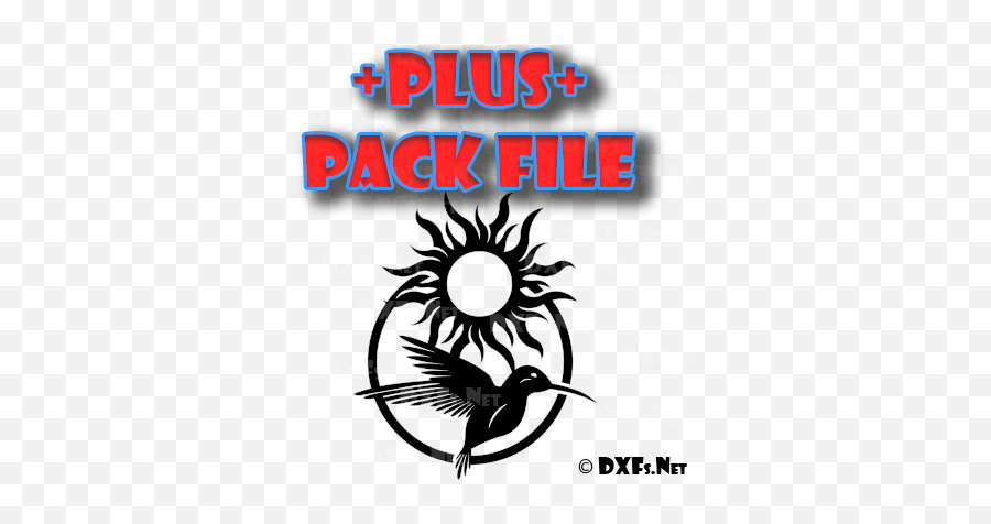 Download Dxf313 - P Flying Hummingbird Silhouette With Sun Cat Sun Design Png,Sun Silhouette Png