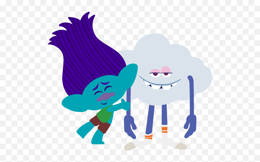 Dreamworks Animation Trolls Clip Art - Animation Png Animation Trolls Png,Trolls Png