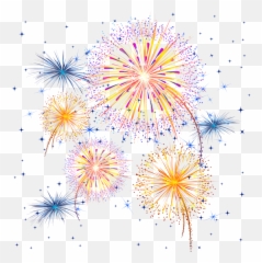 Png Background - Transparent Fireworks Clipart
