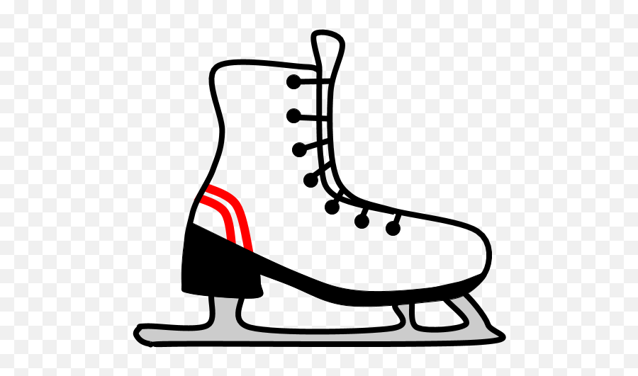 Ice Skating - Ice Skate Png,Red Stripe Png