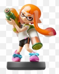 Inkling Girl - Smash Bros Ultimate Inkling Amiibo Png,Inkling Png