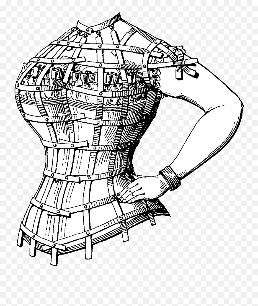 Free Freebie Printable Vintage Womanu0027s Torso For Assemblage - Steampunk Corset Drawings Png,Torso Png