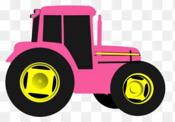 John Deere Tractor Clipart 4 - Pink Tractor Clipart Png,John Deere Tractor Png