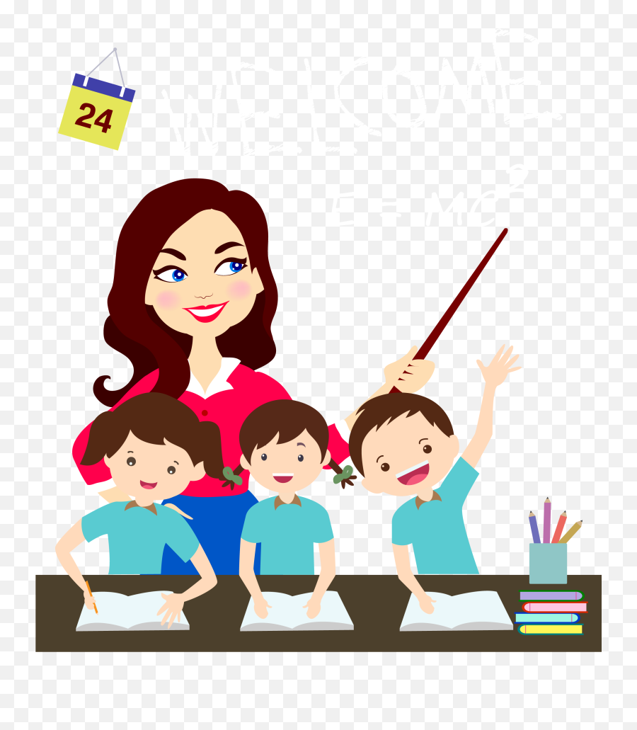 Free Teacher Clipart Png Download - Teacher Clipart Png,Education Clipart Png