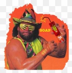 Macho Man Randy Savage Flex - Macho Man Randy Savage Png,Macho Man Png