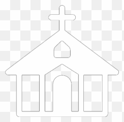 Download Hd Church Clipart Icon - White Church Icon Transparent Png,Church Clipart Png