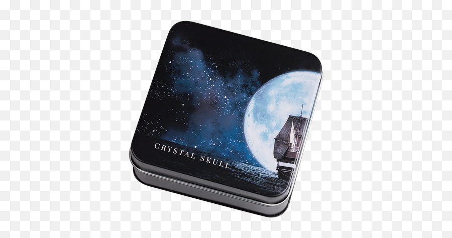 Crystal Skull - La Luna De Sangre 1 Oz Emkcom Png,Sangre Png