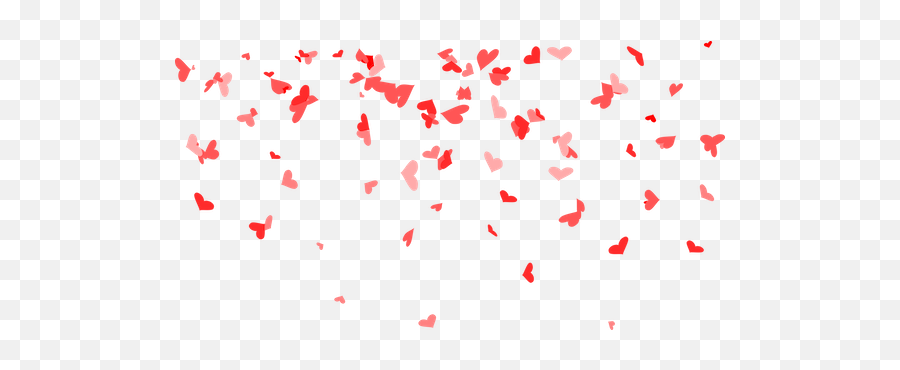 Valentineu0027s Weekend - Transparent Red Confetti Png,Valentines Day Transparent