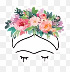 Tumblr Sticker Png Picsart Fridakahlo - Frida Kahlo Art,Frida Kahlo Png