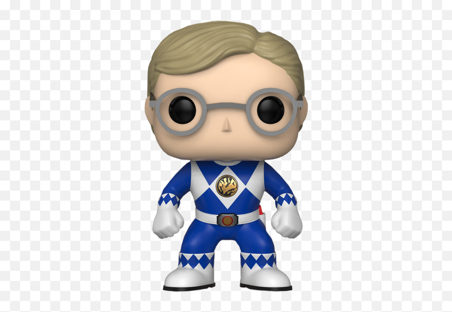 Download Hd Billy Pop Vinyl Figure - Mighty Morphin Power Billy Power Rangers Pop Png,Power Rangers Png