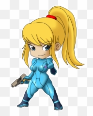 Download Chibi Zero Suit Samus By Vejit - Chibi Zero Suit Samus Png,Zero Suit Samus Png