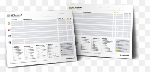 Scoreboard Growthwheel - Paper png