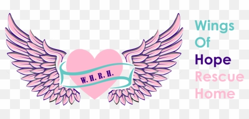 Purple Wings Png - Logo Angel Heart With Wings 5291922 And
