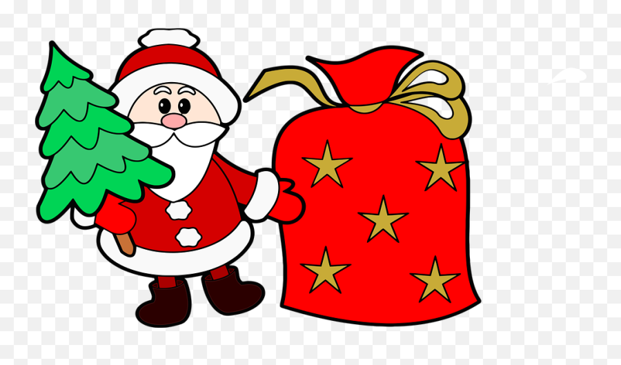 Santa Claus Christmas Nicholas - Free Vector Graphic On Pixabay Png,Santa And Reindeer Png