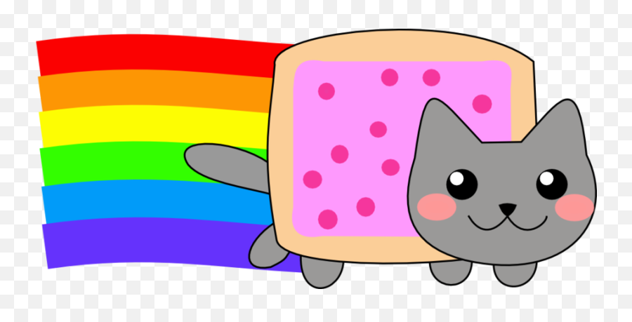 Download Nyan Cat Png Transparent - Nyan Cat Kawaii Png,Nyan Cat Transparent