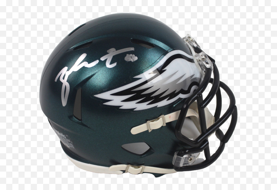 Zach Ertz Autograph Philadelphia Eagles - Face Mask Png,Eagles Helmet Png