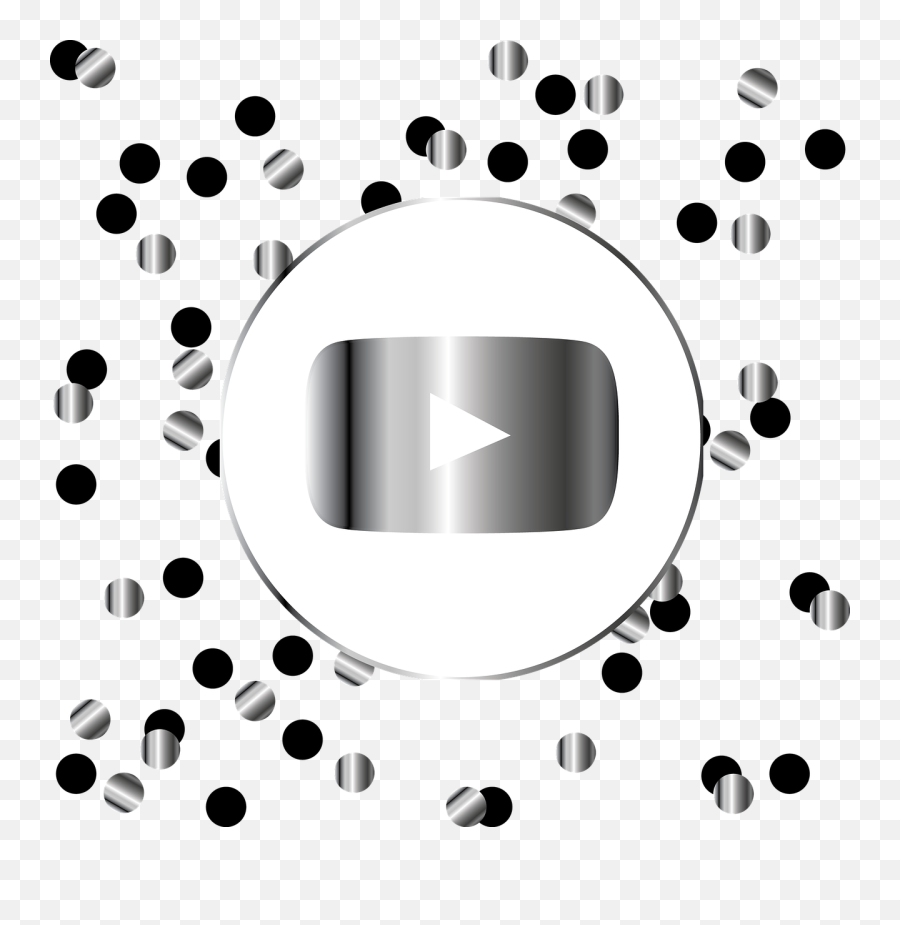 Youtube Silver Icon - Free Image On Pixabay Icon Silver Twitter Logo Png,Youtube Symbol Transparent