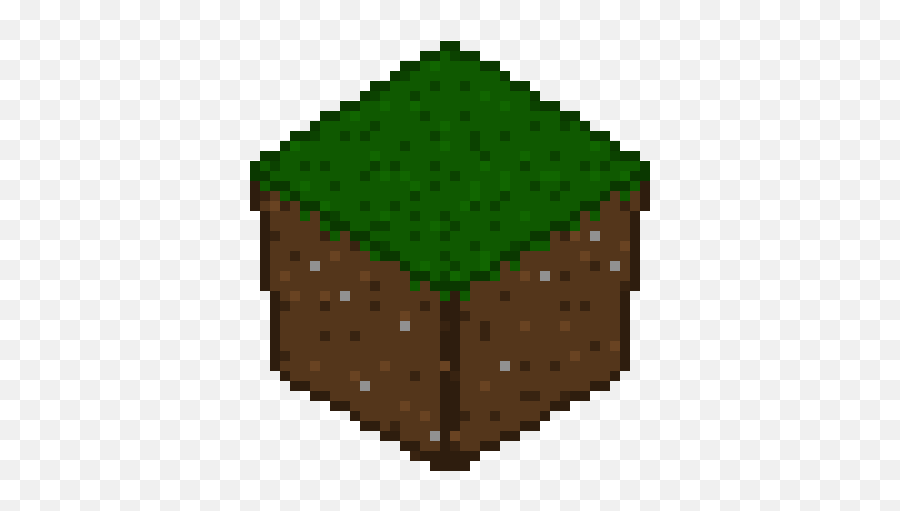 Minecraft Grass Block - Minecraft Block Pixel Art Png,Minecraft Block Png