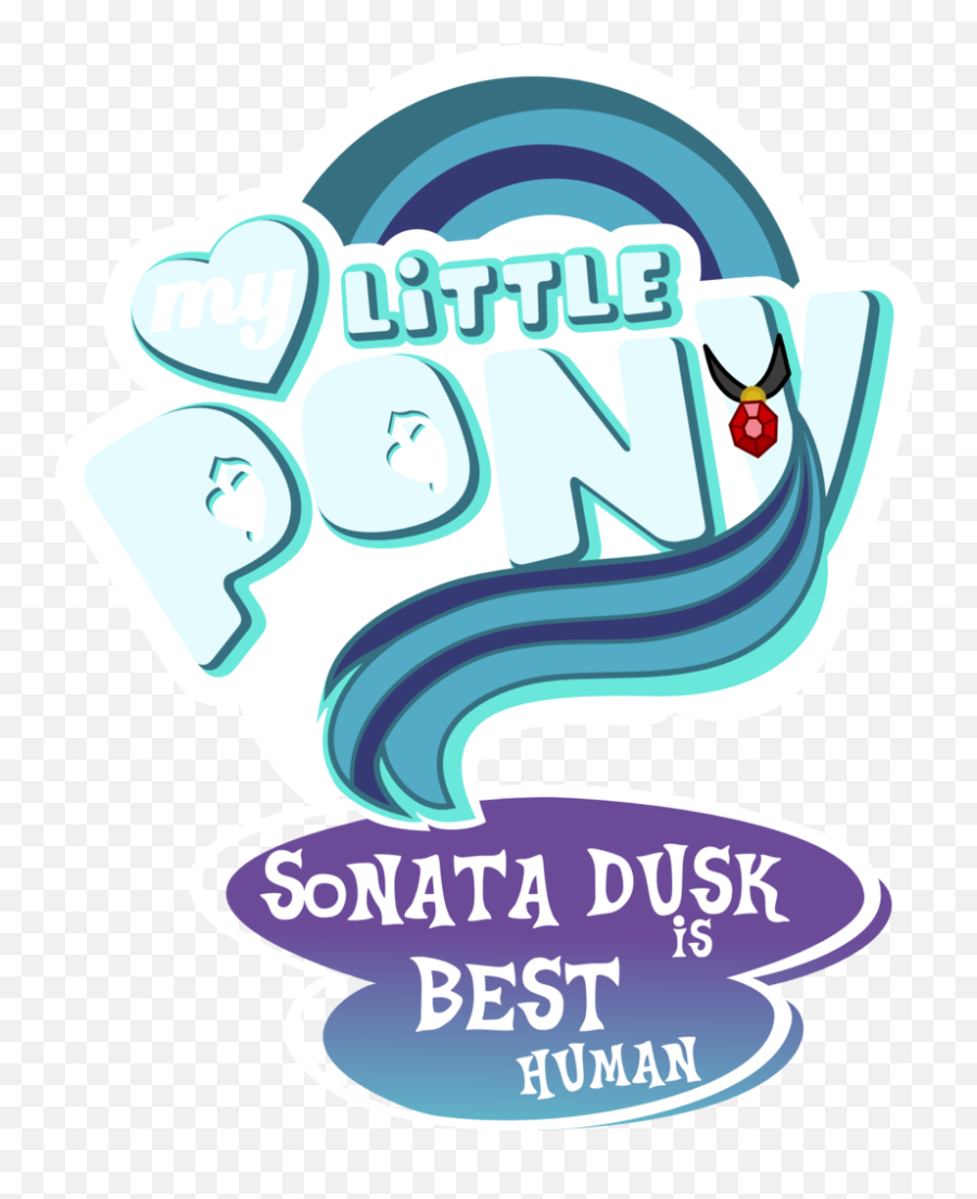 My Little Pony Logo Png - My Little Pony Sunset Shimmer Is Best Pony,My Little Pony Logo