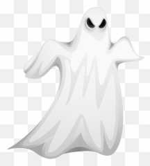 Free Spooky Ghost Png Download Clip Art - Halloween Scary Ghost,Snapchat Ghost Transparent