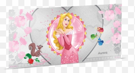 Disney Princess - Aurora 5g Silver Coin Note New Zealand Mint Disney Princess Png,Princess Aurora Png