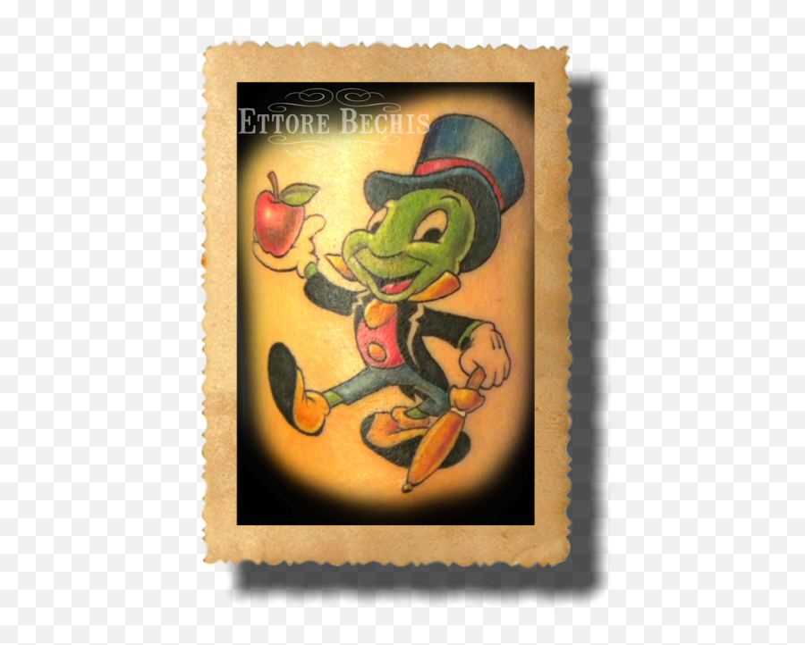 I Like The Coloringexcept For Umbrella Jiminy - Border Png,Jiminy Cricket Png