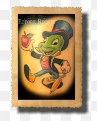 I Like The Coloringexcept For Umbrella Jiminy - Border Png,Jiminy Cricket Png