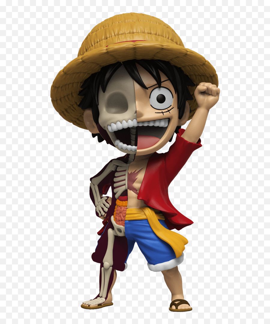 The Toy Chronicle Xxray Plus One Piece Luffy By Jason - Mighty Jaxx One Piece Png,One Piece Luffy Png