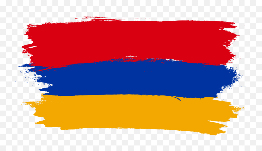 Armenian Flag Png U0026 Free Flagpng Transparent - Blue Red Yellow Paint,Red Flag Png