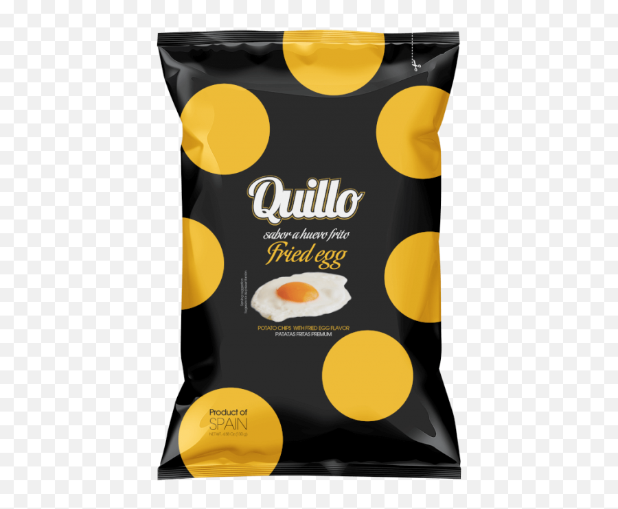 Quillo Spanish Fried Egg Crisps - Quillo Fried Egg Potato Chips Png,Fried Eggs Png