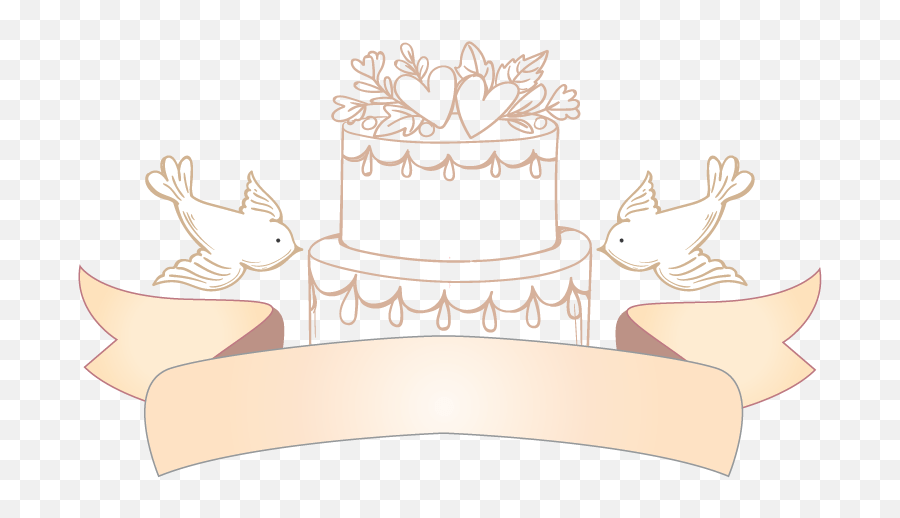 Wedding Cake - Create Vintage Wedding Logos With Free Logo Png,Cake Logos